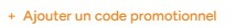 Code promotionnel