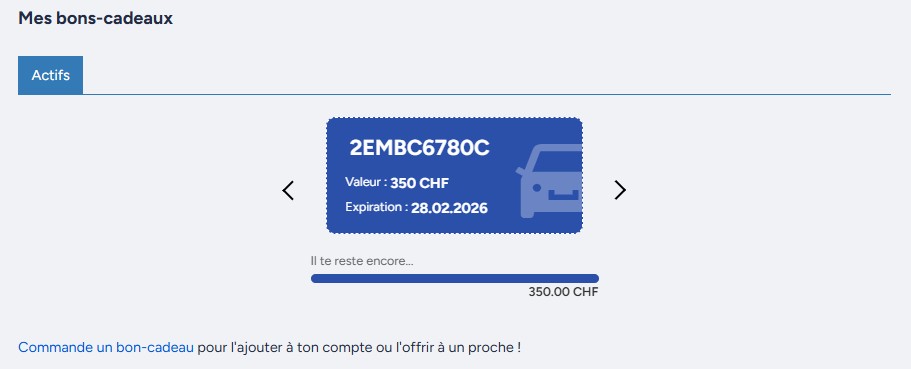 Solde bons-cadeaux